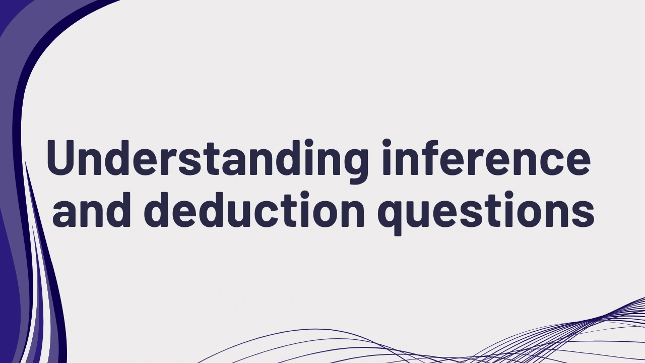 PTE reading inference and deduction questions