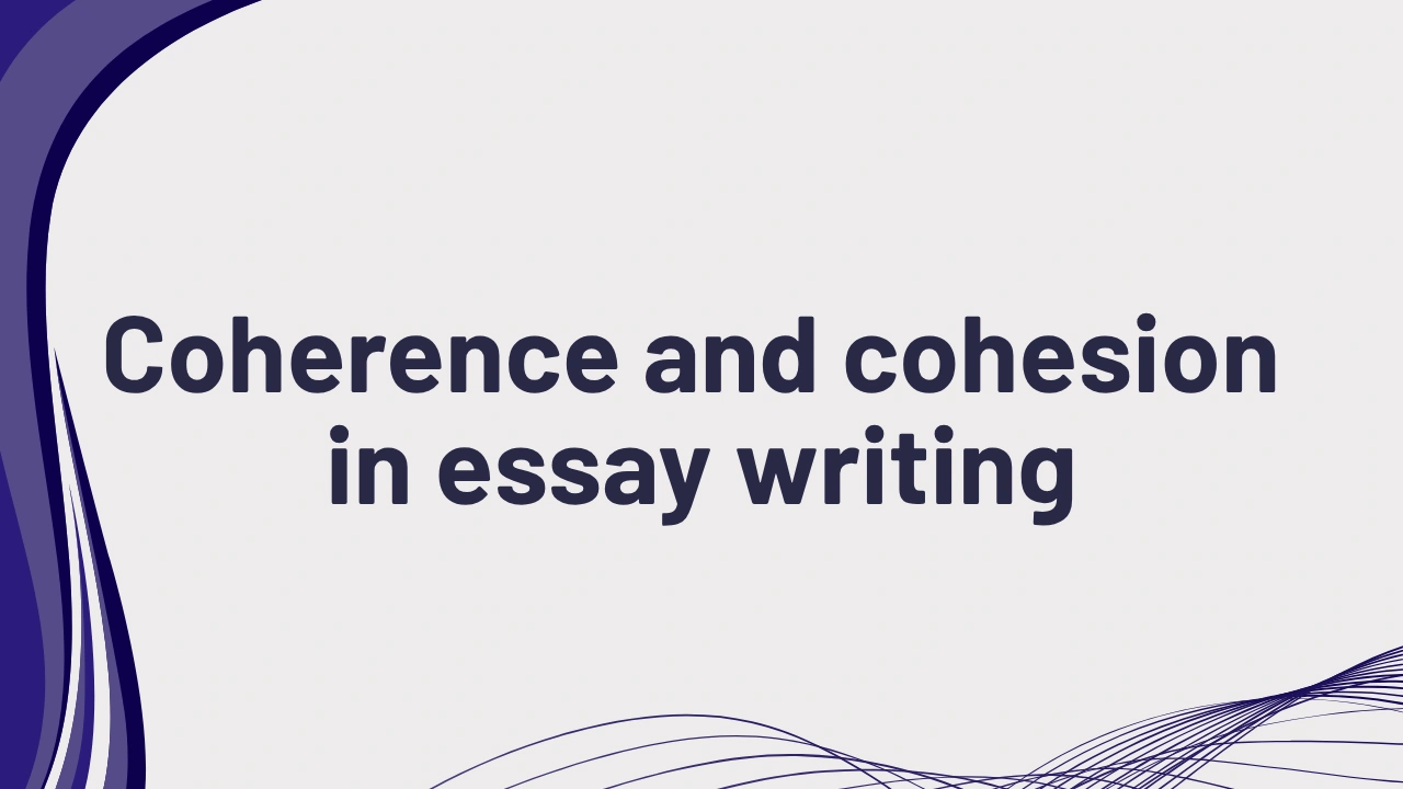 PTE writing coherence