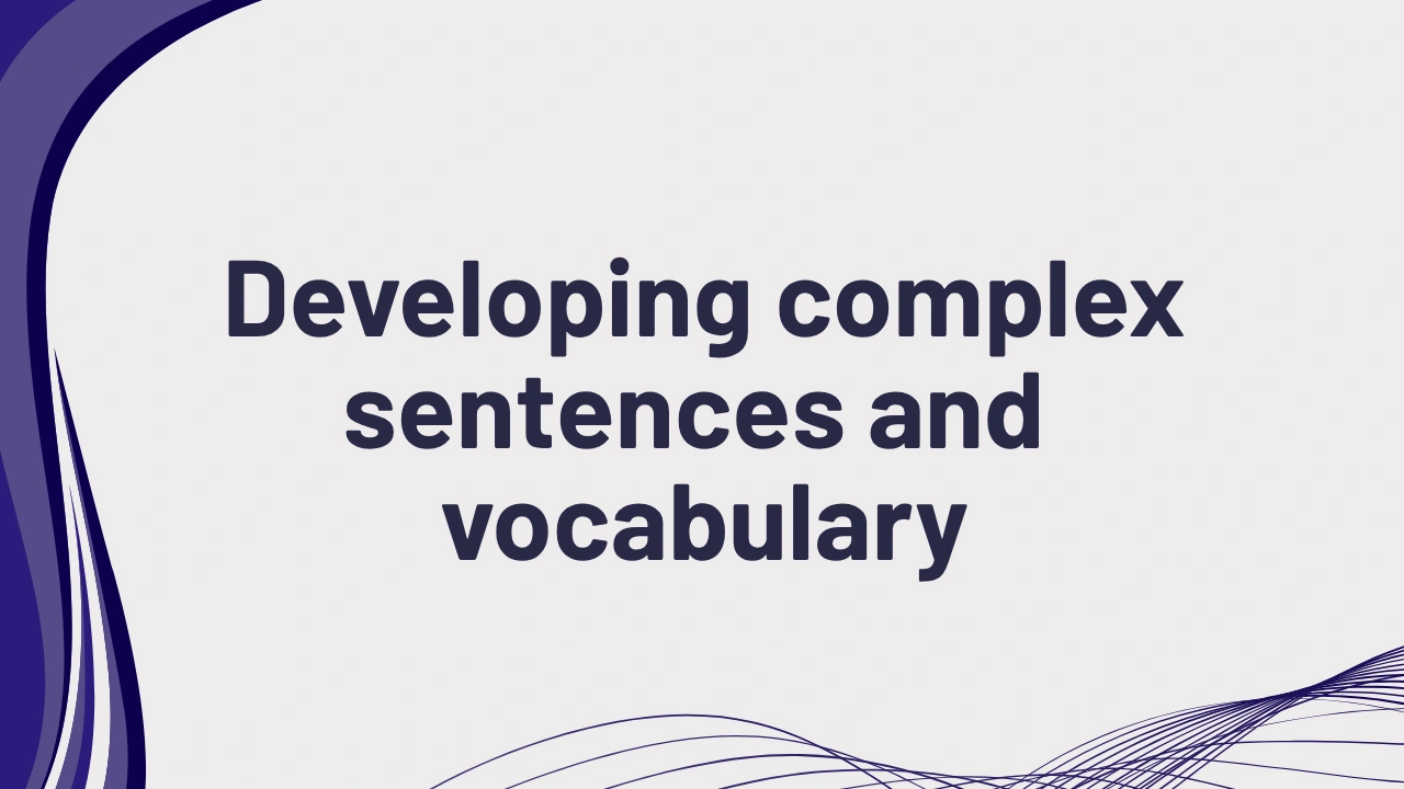 PTE writing complex sentences